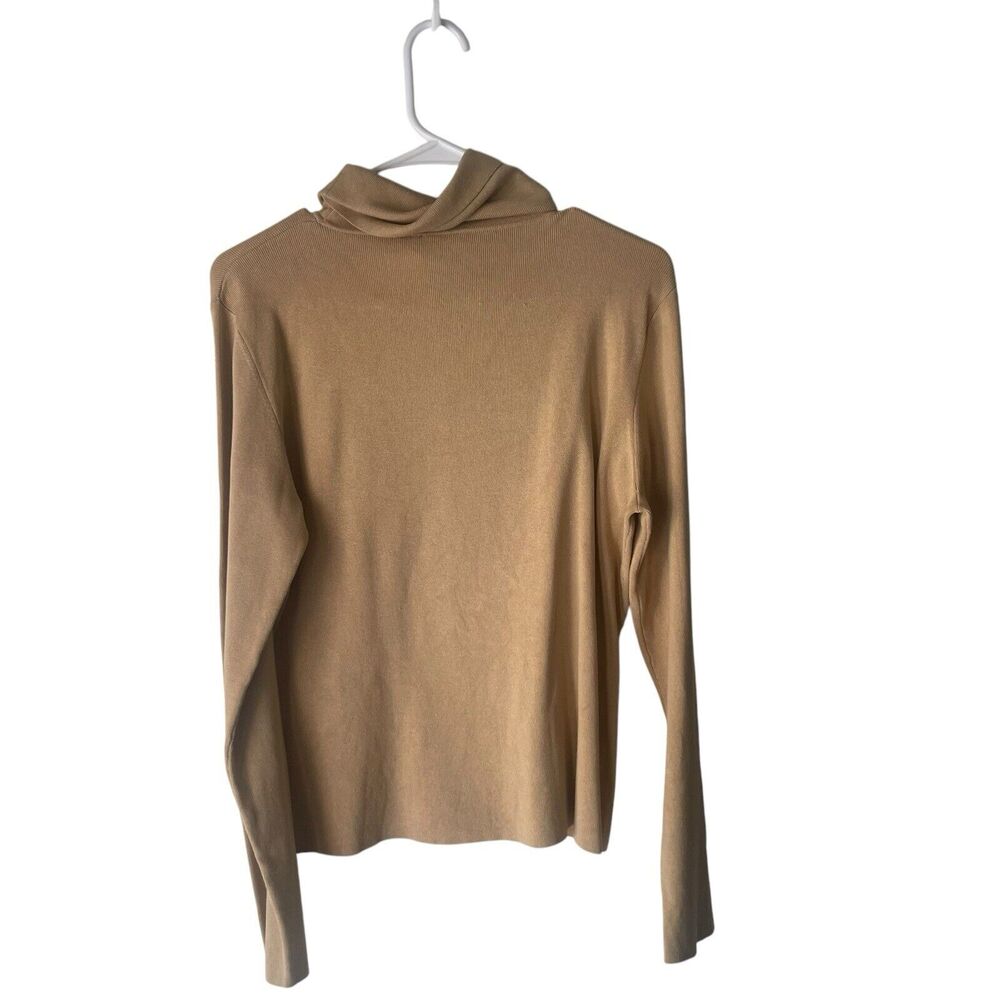 Dolce & Fabuloso Vintage Women's Size XL Silk Blend‎ Turtle Neck Sweater - Picture 5 of 7